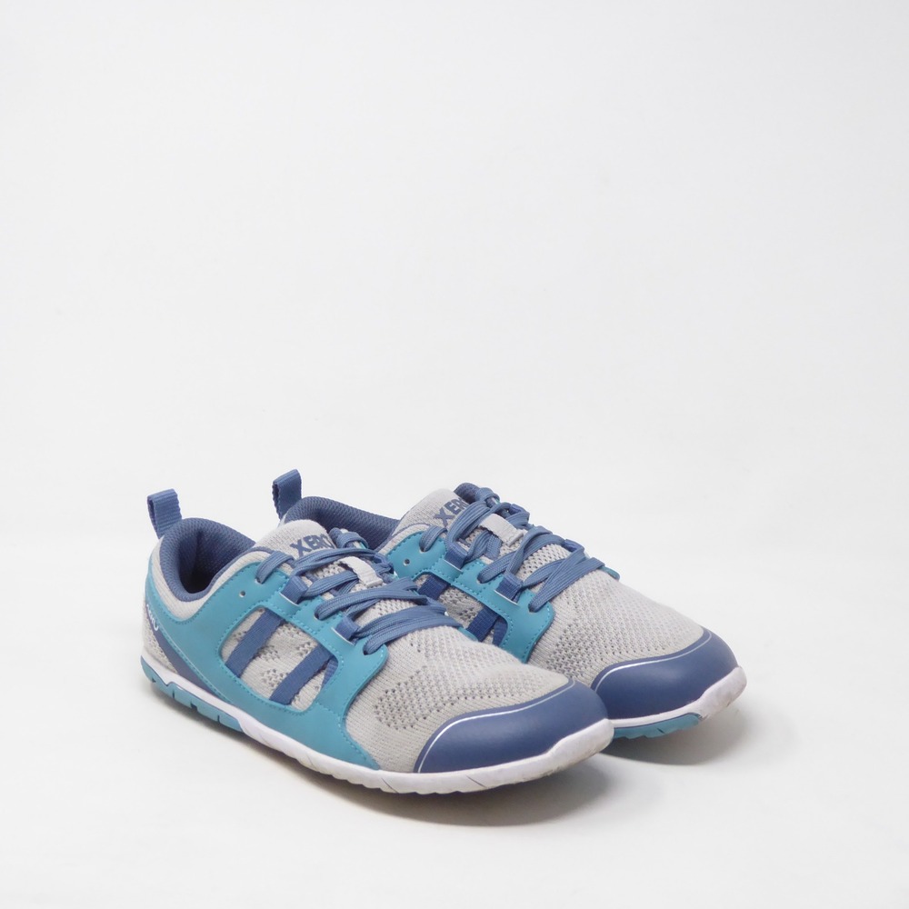 Xero Women Zelen Running Shoes Blue Grey Sustainable Barefoot Sneakers 8.5